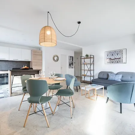 Le Méditerranée - 3 Pièces Au Coeur Du Centre De Ac Menton